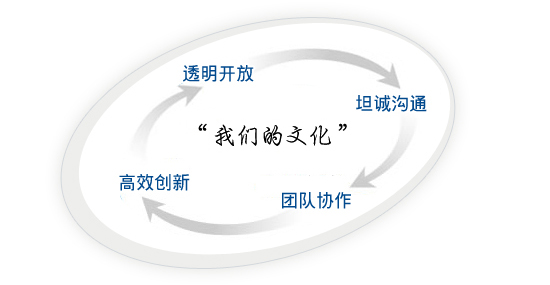 透明開放，坦誠溝通，團隊協作，高效創新